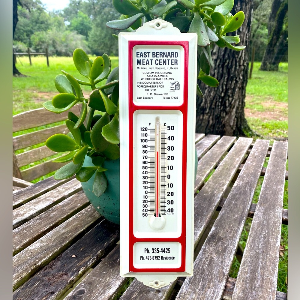 Vintage Advertising Thermometer